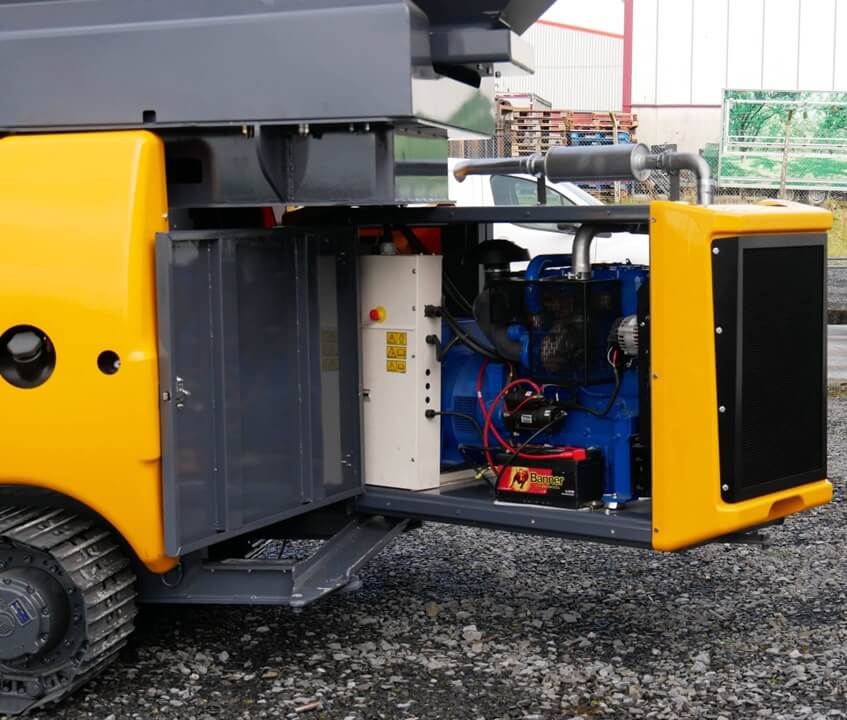 EcoKrush výkyvný motor